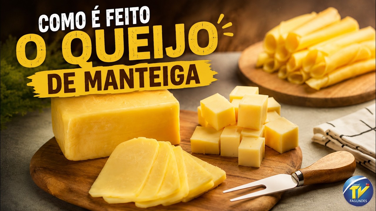 Como é feito o queijo de manteiga