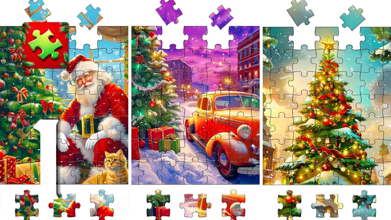 Christmas Puzzle Games Gameplay Walkthrough Part 1 (Android, IOS)