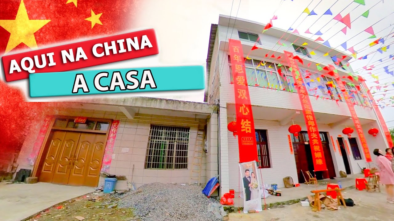 Como é um casa pobre na area rural na china
