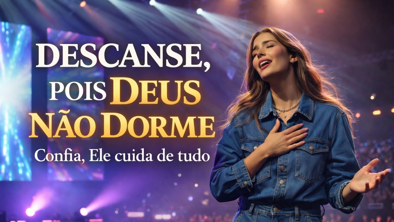 Descanse, pois Deus não dorme | Louvor | Música Gospel | Adoração | Fortaleça sua fé em Deus