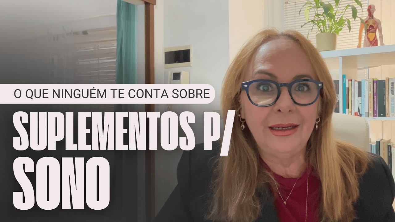 Os MELHORES suplementos para SONO  💤 😱