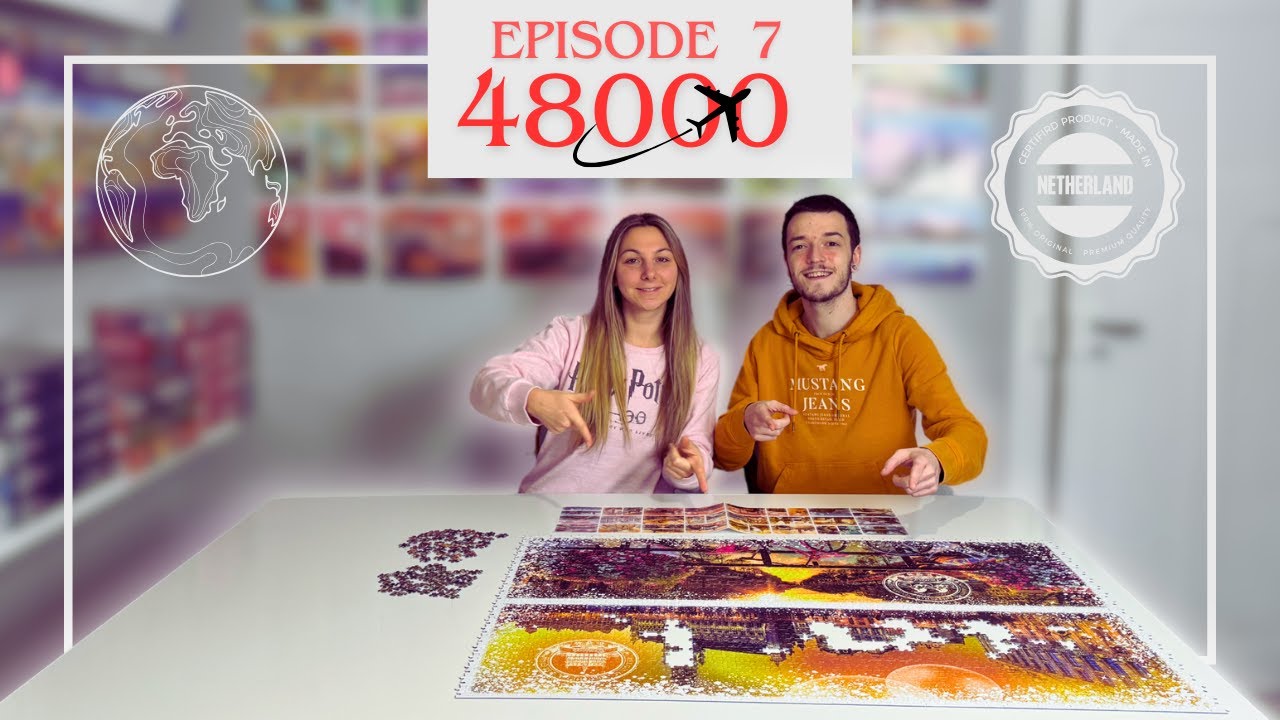 BRUXELLES OU AMSTERDAM ? 🇧🇪🇳🇱 [Puzzle 48.000 Pièces]