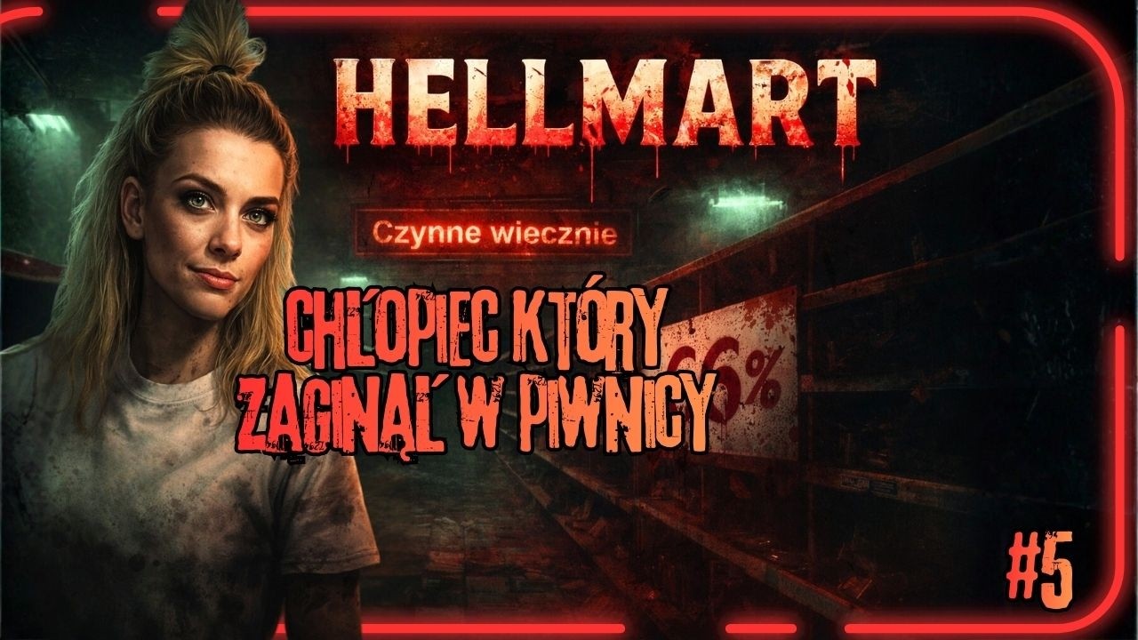 CHŁOPIEC KTÓRY ZAGINĄŁ W PIWNICY 🩸!… 😱 Hellmart Horror PL | odcinek 5