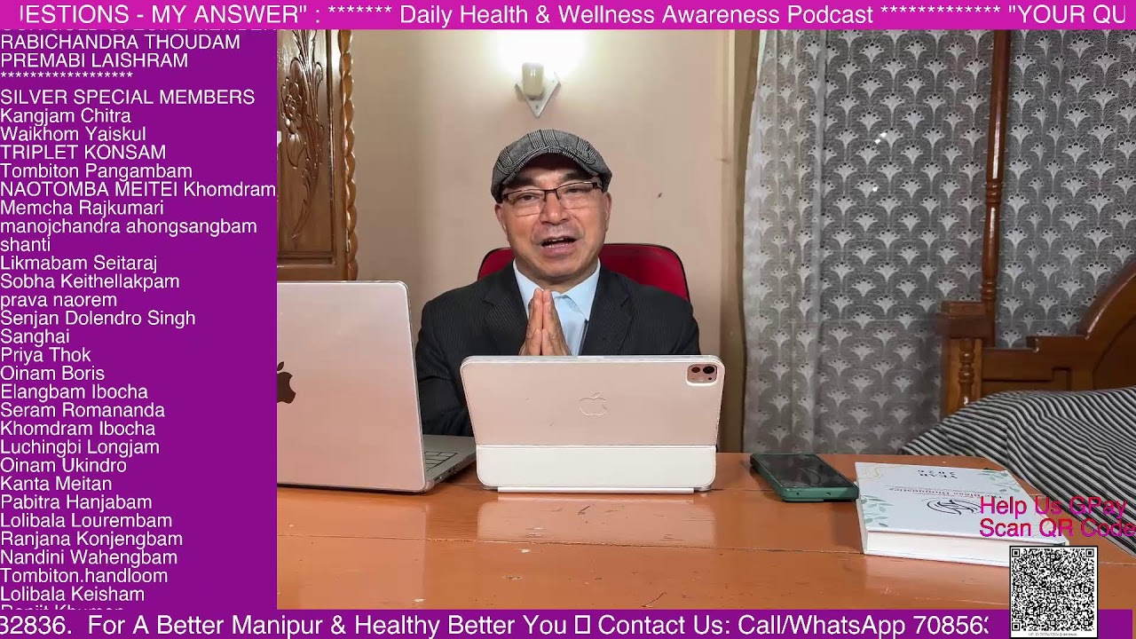 Your Questions - My Answer: 14-Mar-2026: Daily Health & Wellness Awareness Podcast