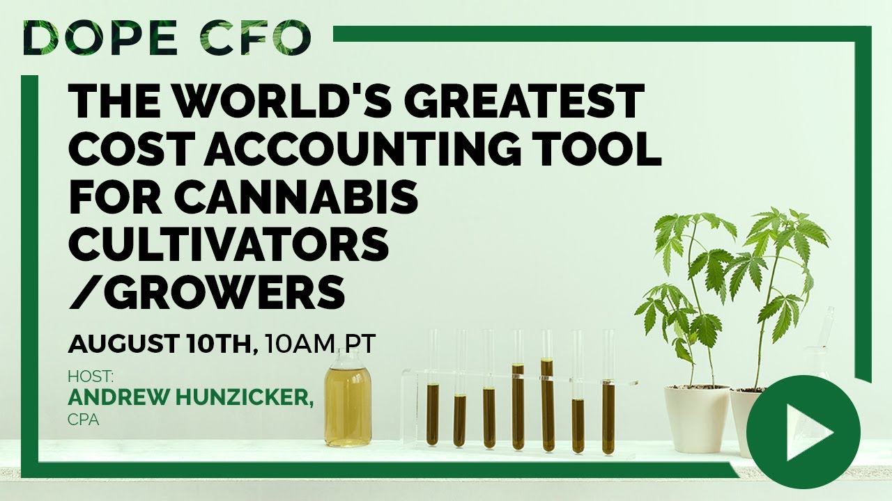 The World's Greatest Cost Accounting Tool for Cannabis Cultivators/Growers | Ep 47