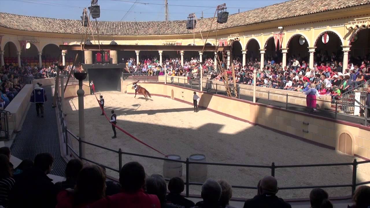Europapark Ritterkampf und Rittershow Spanische Arena