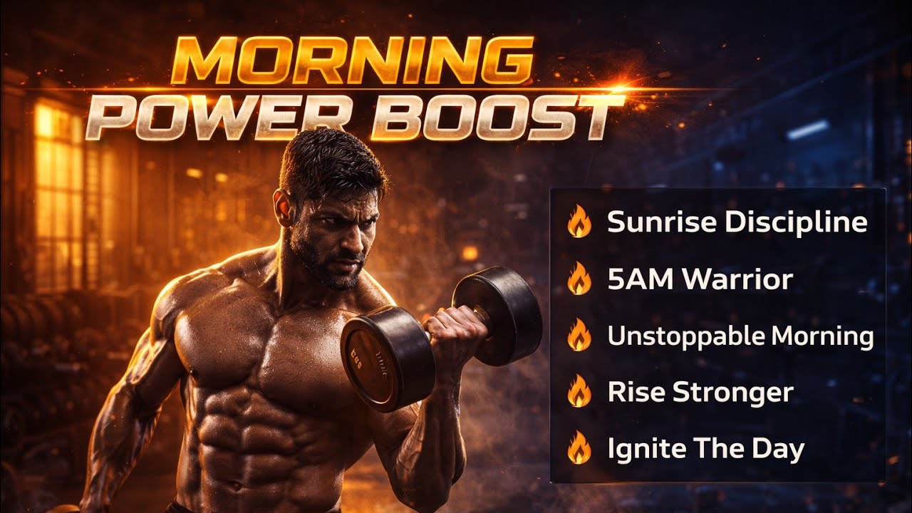 Morning Power & Energy Boost 💥 5 Gym Motivation Tracks | High Energy Workout Music 2026