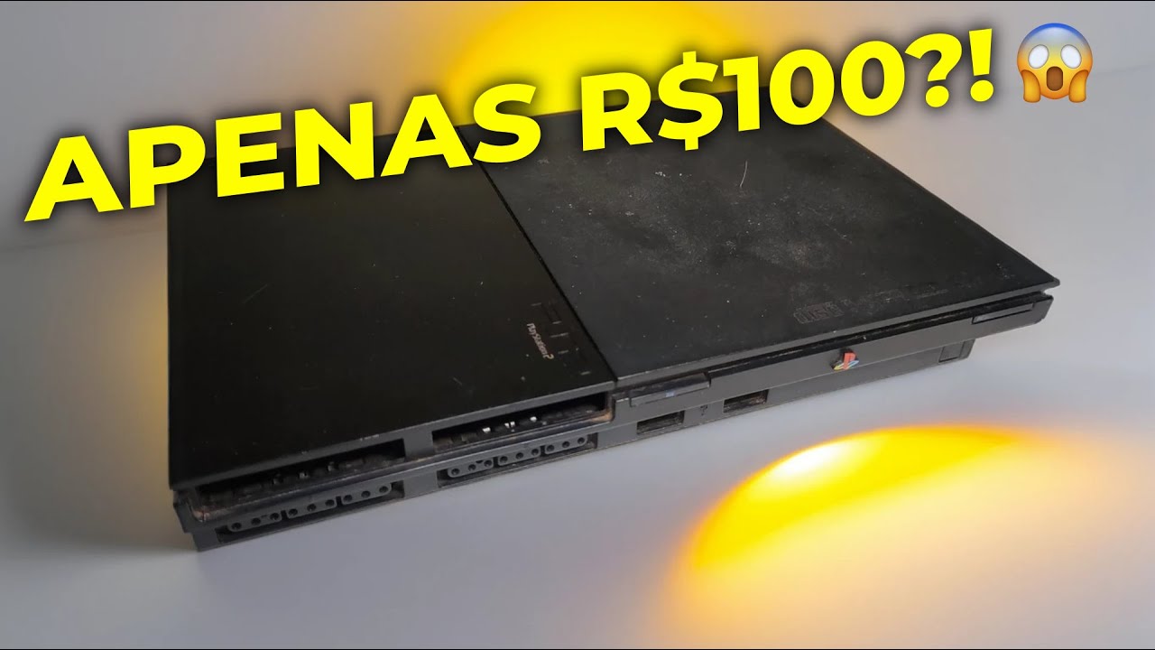 ENCONTREI UM PS2 POR PREÇO INACREDITÁVEL! 😱