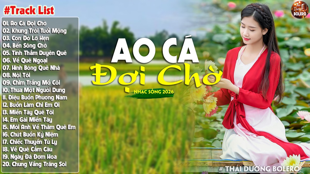 Ao Cá Đợi Chờ, Khung Trời Tuổi Mộng-LK Nhạc Sống Dân Ca Quê Hương Miền Tây Chọn Lọc Ru NGủ Về Đêm