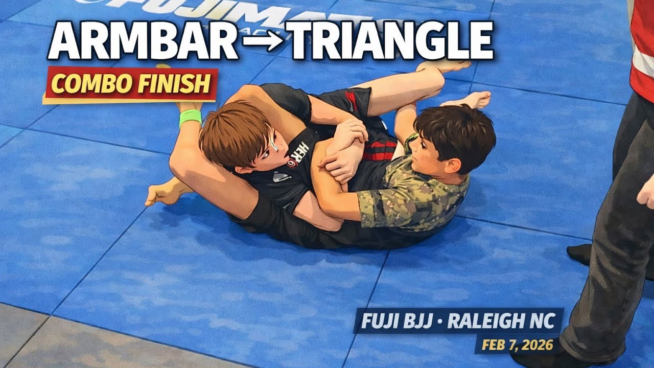 7FEB26 ARMBAR TRIANGLE FINISH RALEIGH NC FUJIBJJ