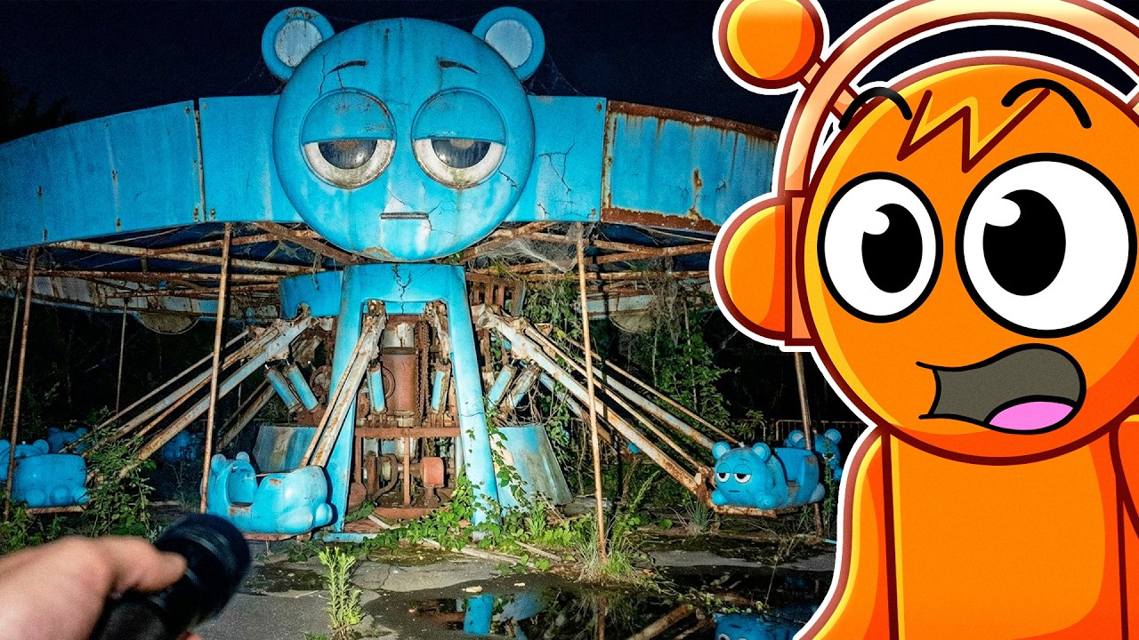 Reacting to ABANDONED SPRUNKI THEME PARK! (Crazy)