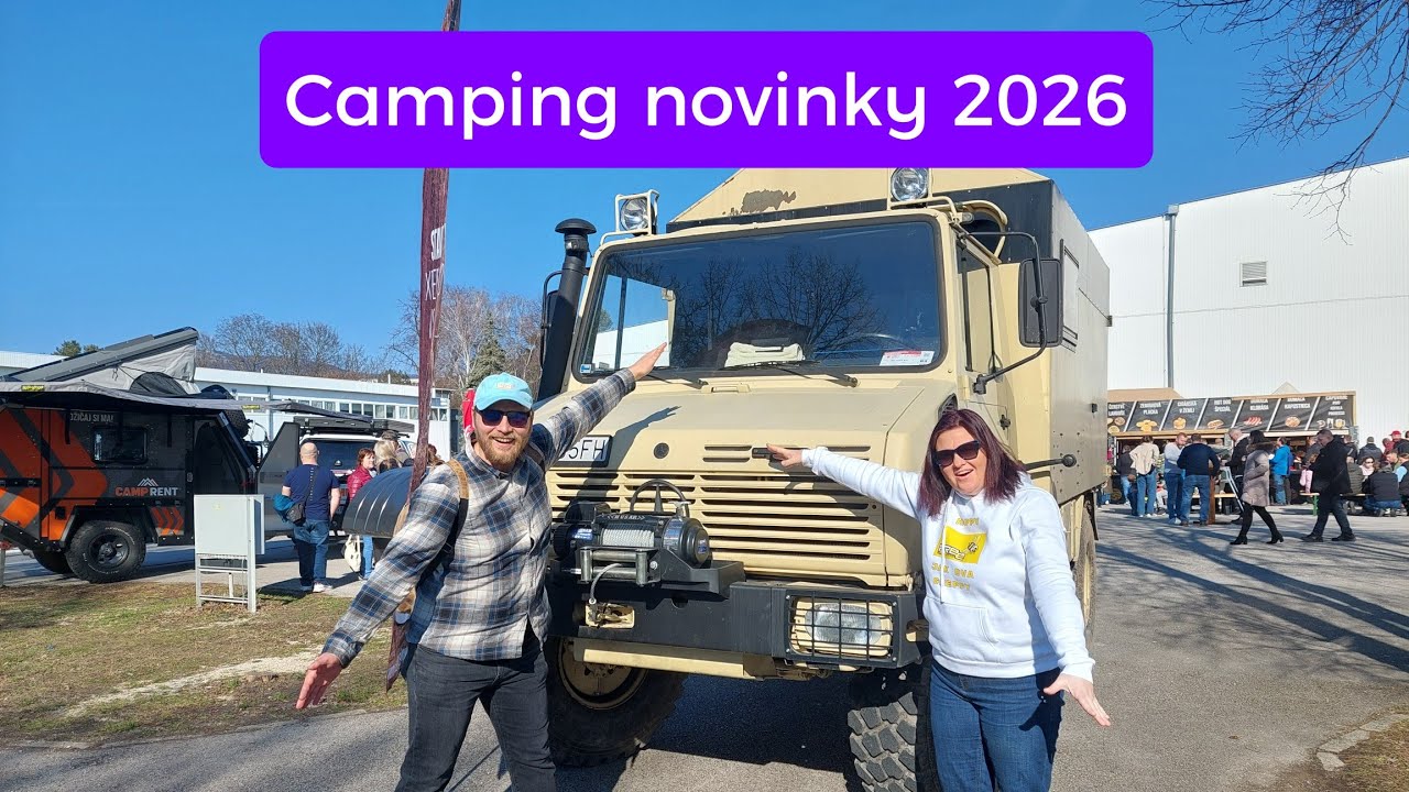 Caravan bike travel 2026 Nitra 🇸🇰 | co nového ve světě caravaningu?