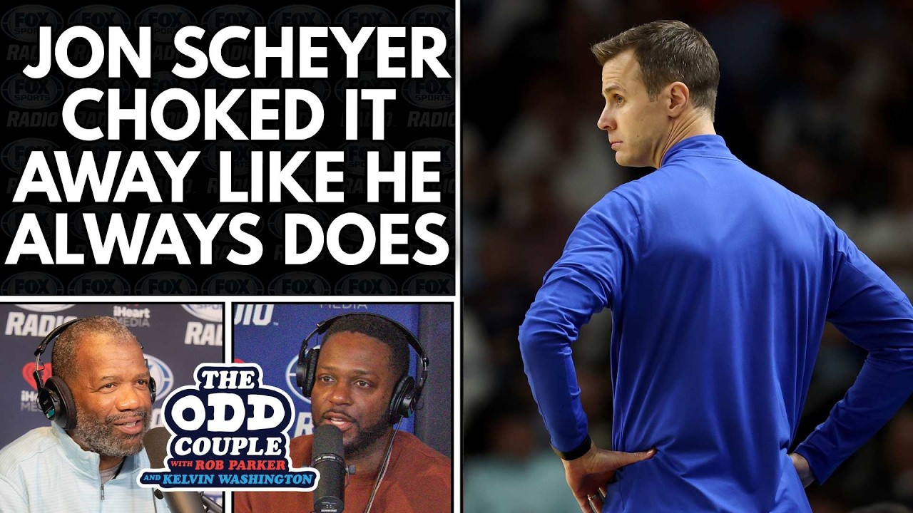 Duke CHOKES Again 😳 Rob Parker BLASTS Jon Scheyer (&ldquo;Jon Cryer&rdquo;)