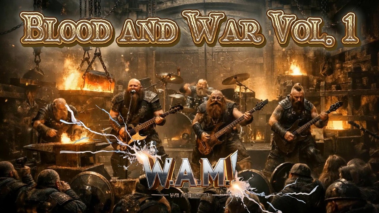 Epic & Anthemic  Power Metal Full Album – Blood and War | W.A.M.! Dwarven Forge Concert