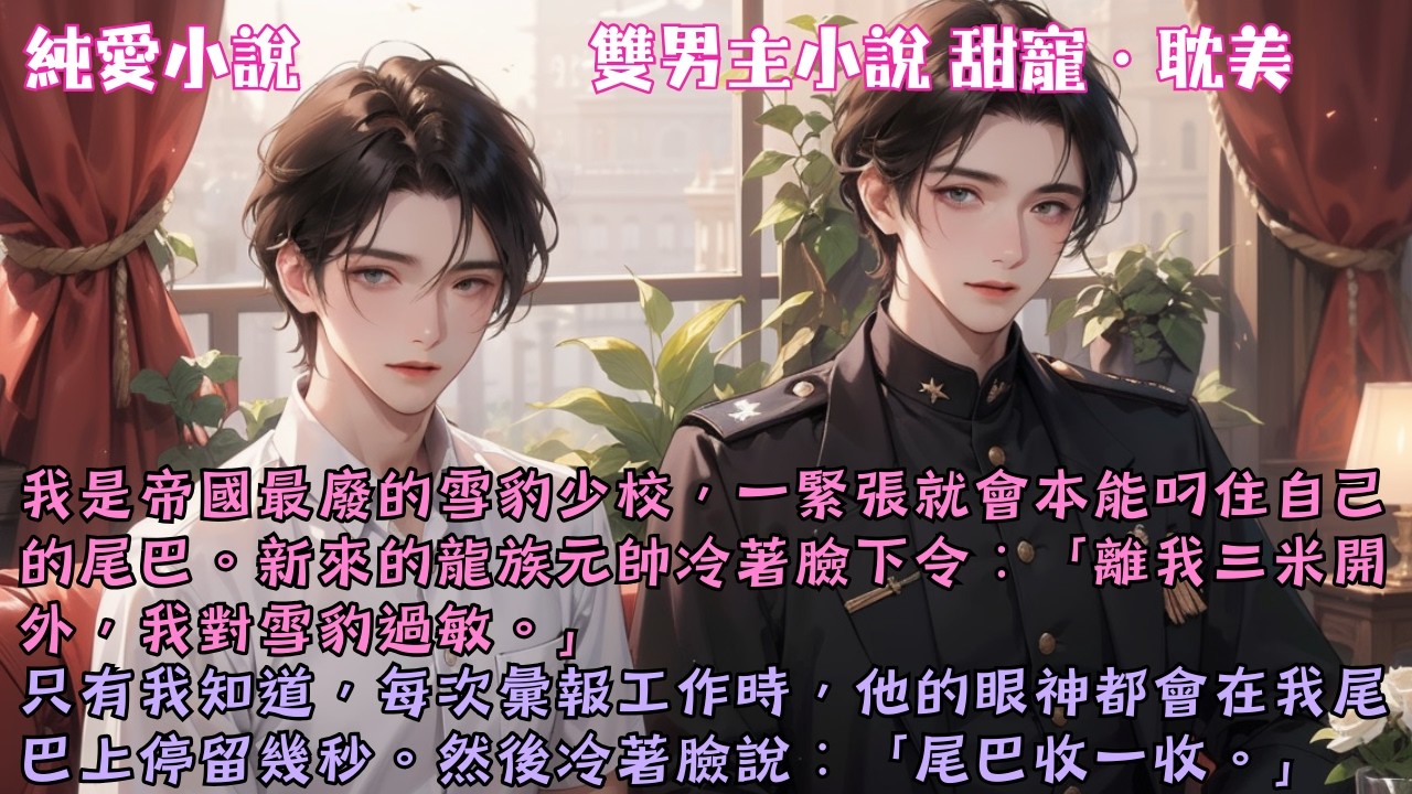 【耽美甜寵】新來的龍族元帥總是對我冷著臉，可我知道，每次彙報工作時，他的眼神都會在我尾巴上停留，然後冷著臉說：「尾巴收一收。」#【我的尾巴有話說】 #小說 #故事 #爽文 #完結 #BL