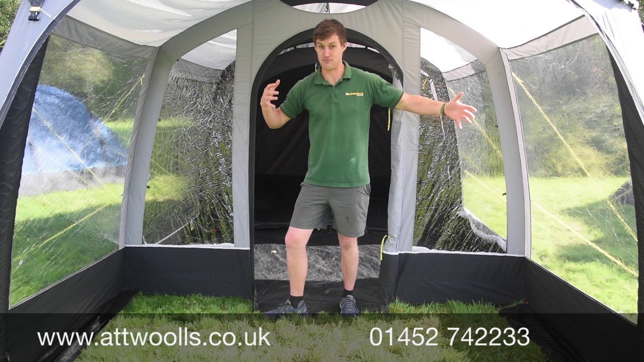 Обзор палатки Kampa Hayling 4 Air TC 2025