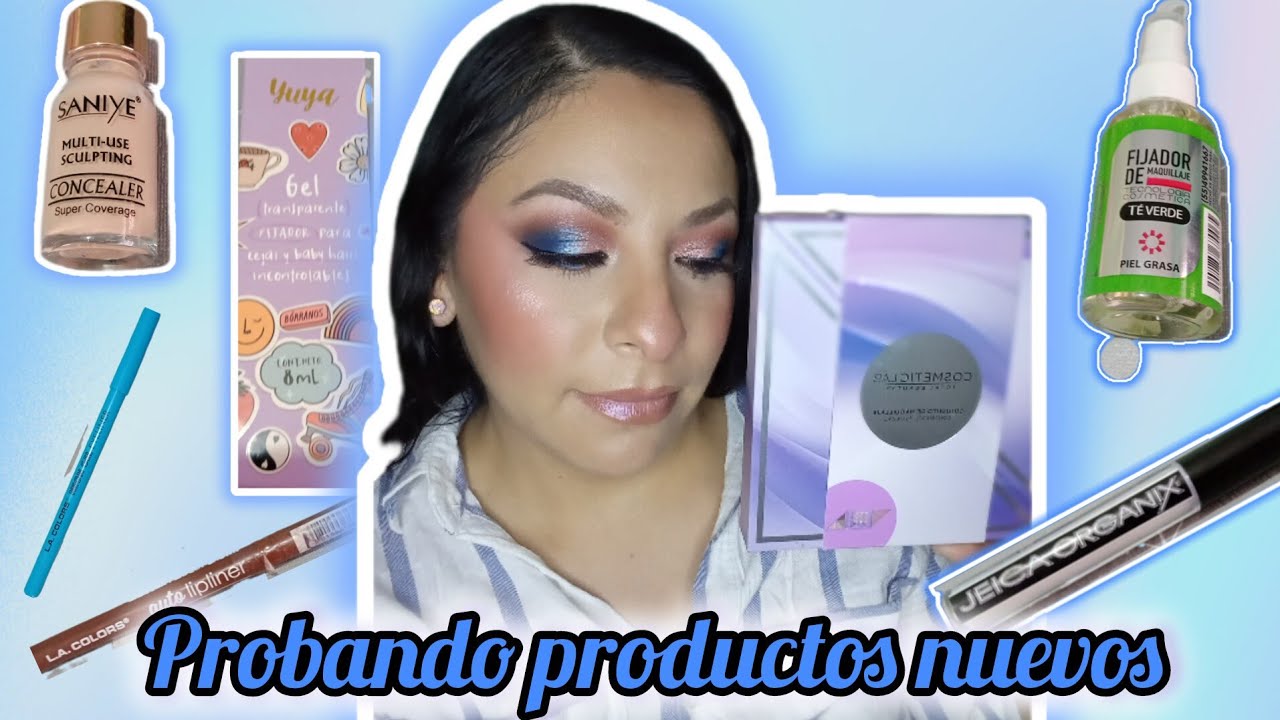 Maquillaje con productos nuevos😘Yuya|l.acolors|Saniye|Cosmetic lab.