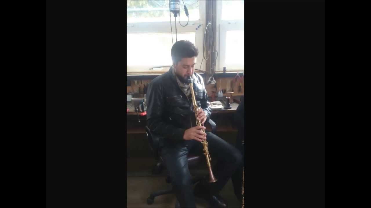Serkan &Ccedil;AĞRI  1988 Yapımı Metal Klarneti Deniyor (Taksim Ve Yorum)