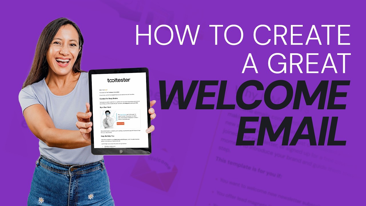 How to Make a Good Welcome Email That Gets Opens & Clicks