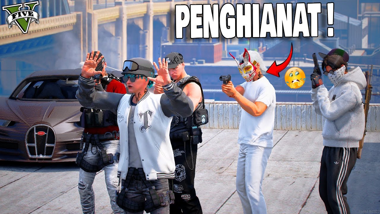 AKSI EPIC !! TERBONGKARNYA PENGHIANAT TRICKSTER DAN APA TUJUAN DIA !?! GTA 5 ROLEPLAY