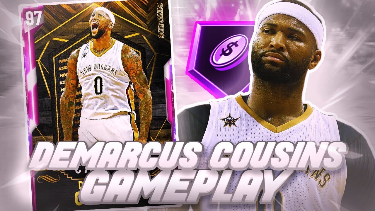*FREE* PINK DIAMOND DEMARCUS COUSINS IS A SPEEDBOOSTING DEMIGOD! HE DOES EVERYTHING! NBA 2K20 MYTEAM