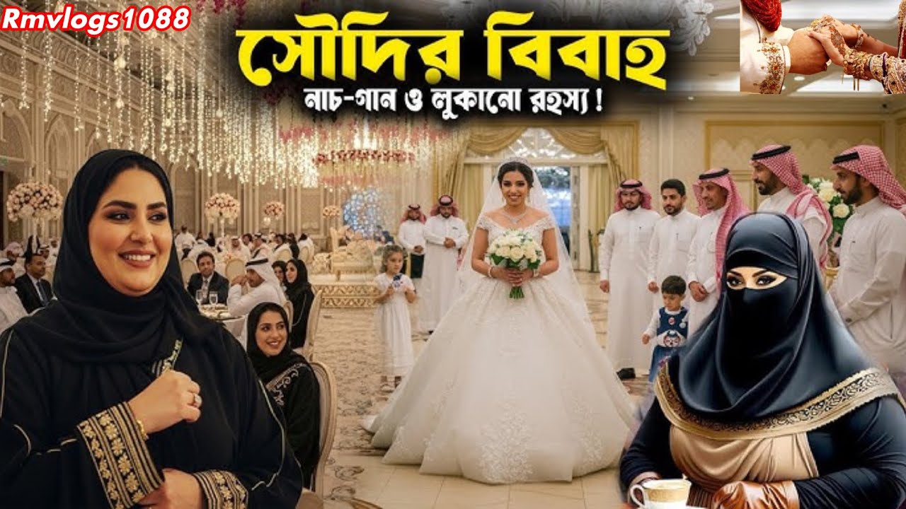 সৌদি আরবের বিয়ে কেমন হয়? | রাজকীয় আয়োজন ও ইসলামি রীতি
