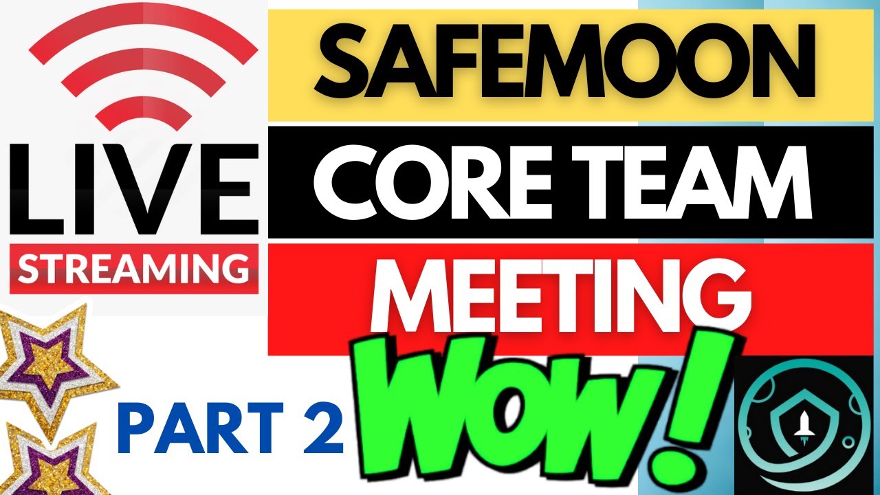 SAFEMOON CORE TEAM MEETING LIVE | 📒🚀SAFEMOON LIVE | 📒🚀SAFEMOON COIN