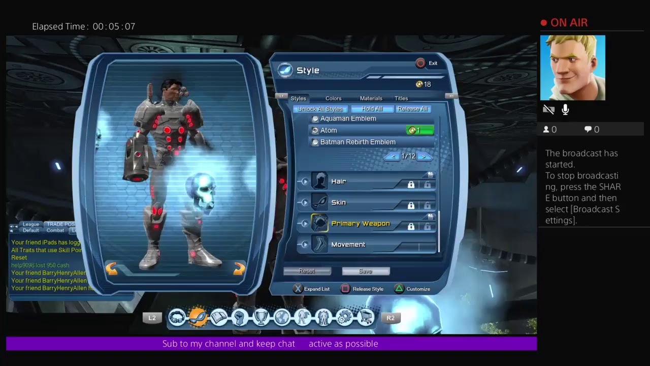 How to get Cyborg Hand Blaster receiving it