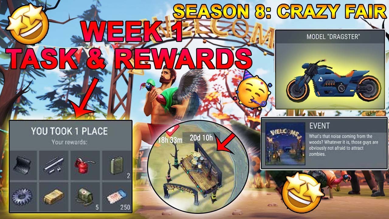 SEASON 8 WEEK 1 LATEST ANNIVERSARY UPDATE | LAST DAY ON EARTH SURVIVAL | LDOE.