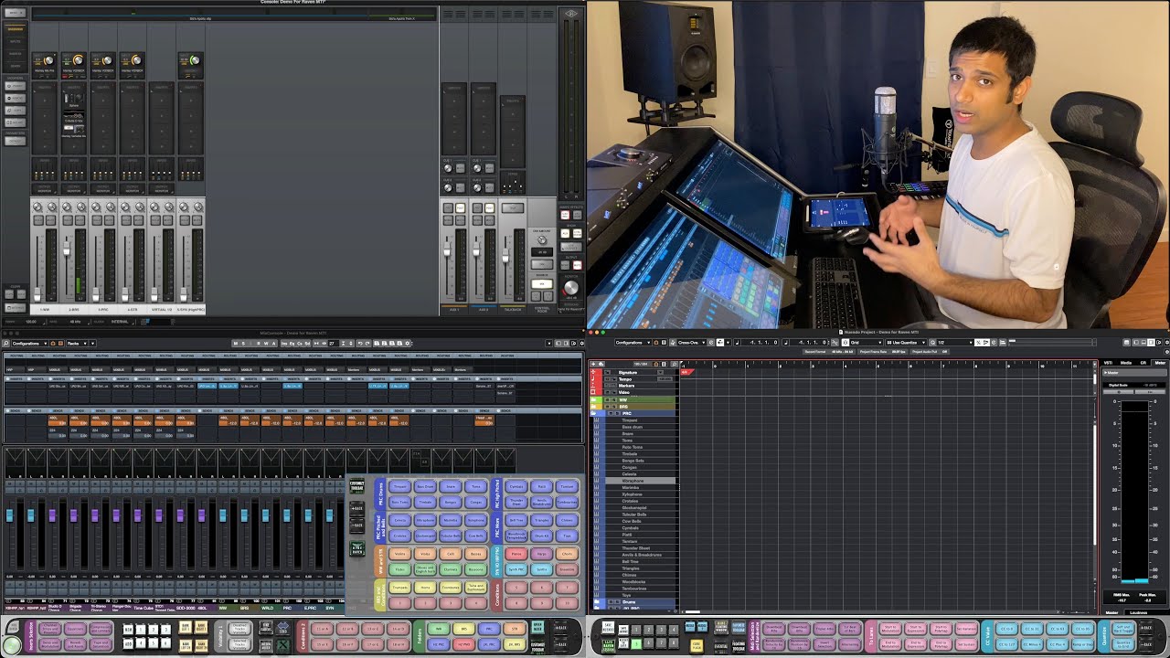 Raven MTI Demo with Cubase/Nuendo
