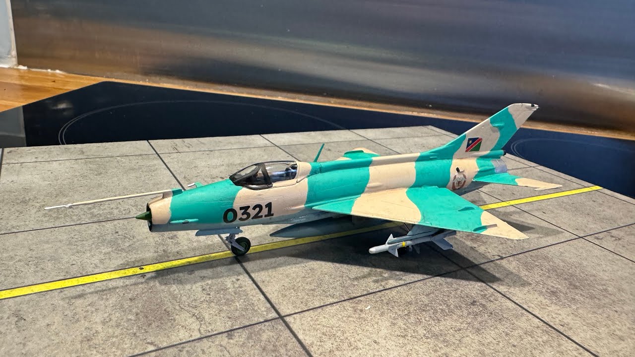 KP 1/72 F-7 Namibian 🇳🇦 Air Force fighter model 