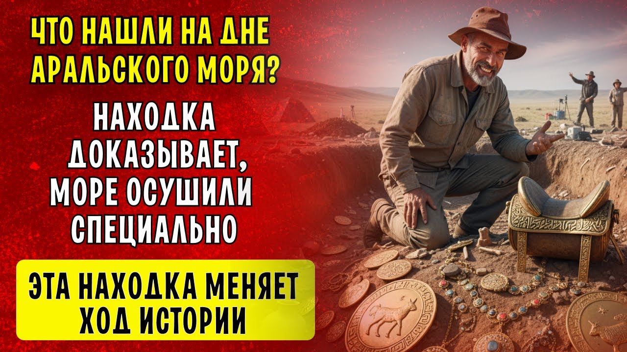 АРХЕОЛОГИ РАСКРЫЛИ ТАЙНУ! Что нашли на дне Аральского моря?