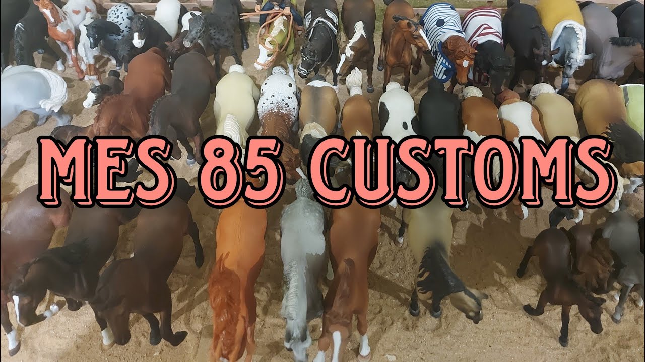 [Collection tour] Je vous présente mes 85 customs !