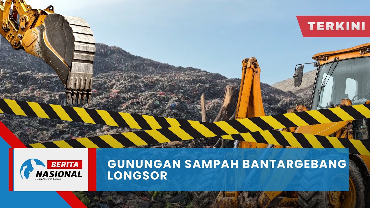 Berita Nasional Terkini | Gunungan Sampah Bantargebang Longsor