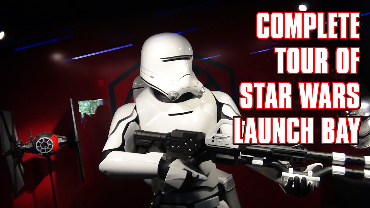 Complete Tour of Star Wars Launch Bay (Meets, Memorabilia, Merch)