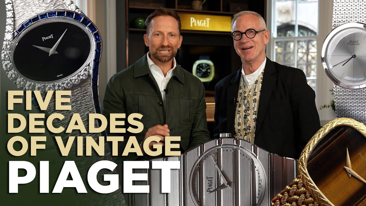 Five decades of vintage Piaget with Heritage Officer Alain Borgeaud