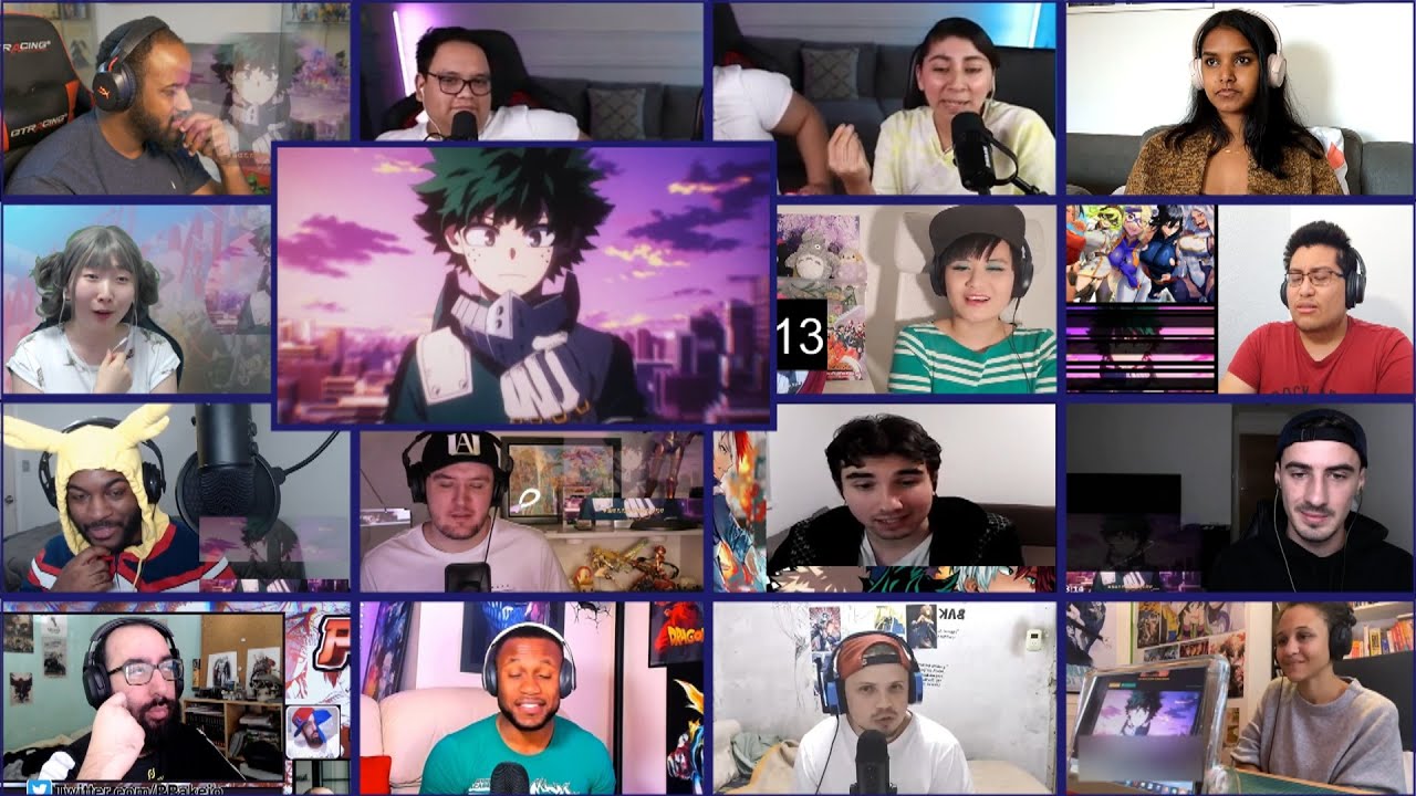 My Hero Academia Ending 10 「SKETCH」 Season 6 - React Mashup (僕のヒーローアカデミアED10)