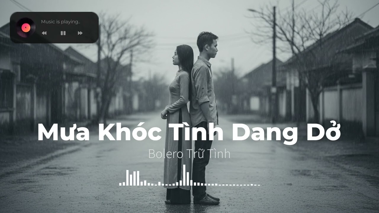 Mưa Khóc Tình Dang Dở - Mưa Sài Gòn, Tình Lỡ Làng. | Bolero Trữ Tình