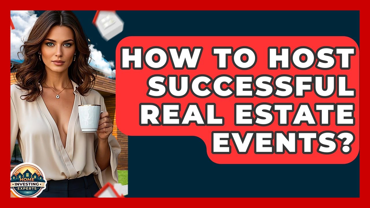 How To Host Successful Real Estate Events? - Home Investing Experts