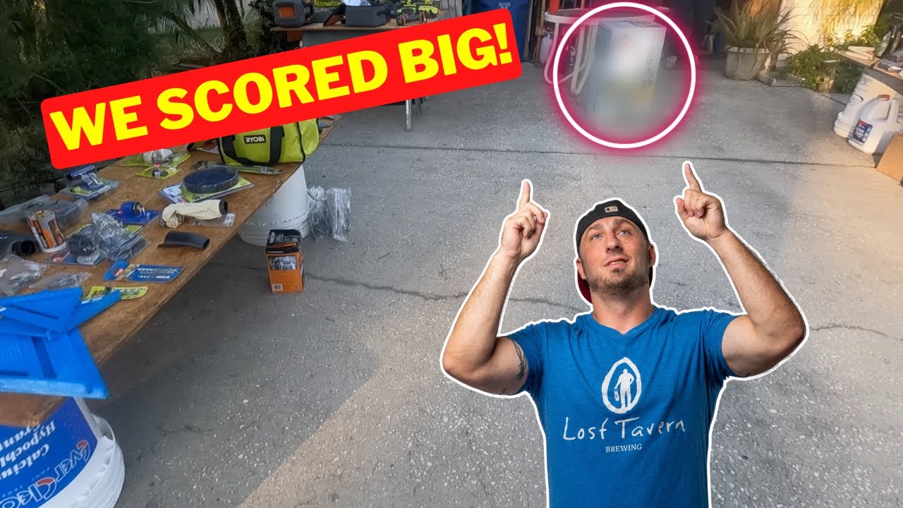 Big Items equal BIG PROFITS at Garage Sales!