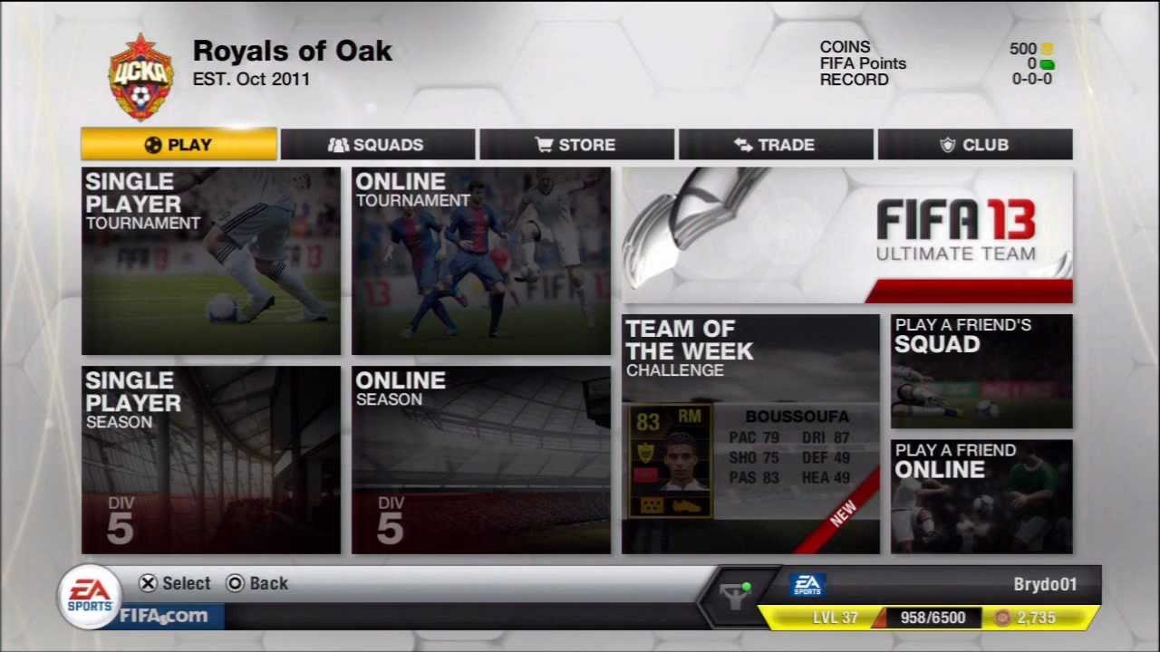 FIFA 13 - FUT EP:1 [Ultimate Team Cup, Pack Openings!]