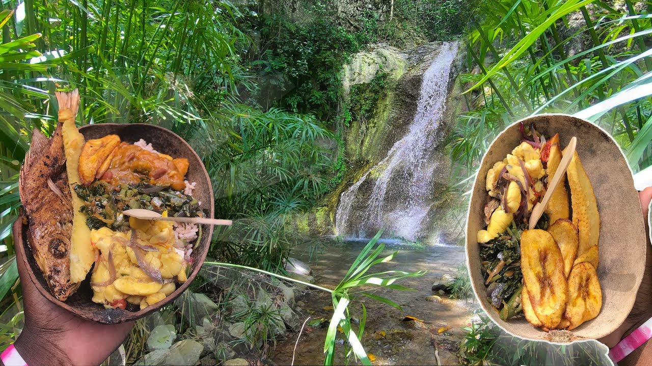 Pretty Close 876 - Ital Rastafarian Food and Hiking to Waterfall .