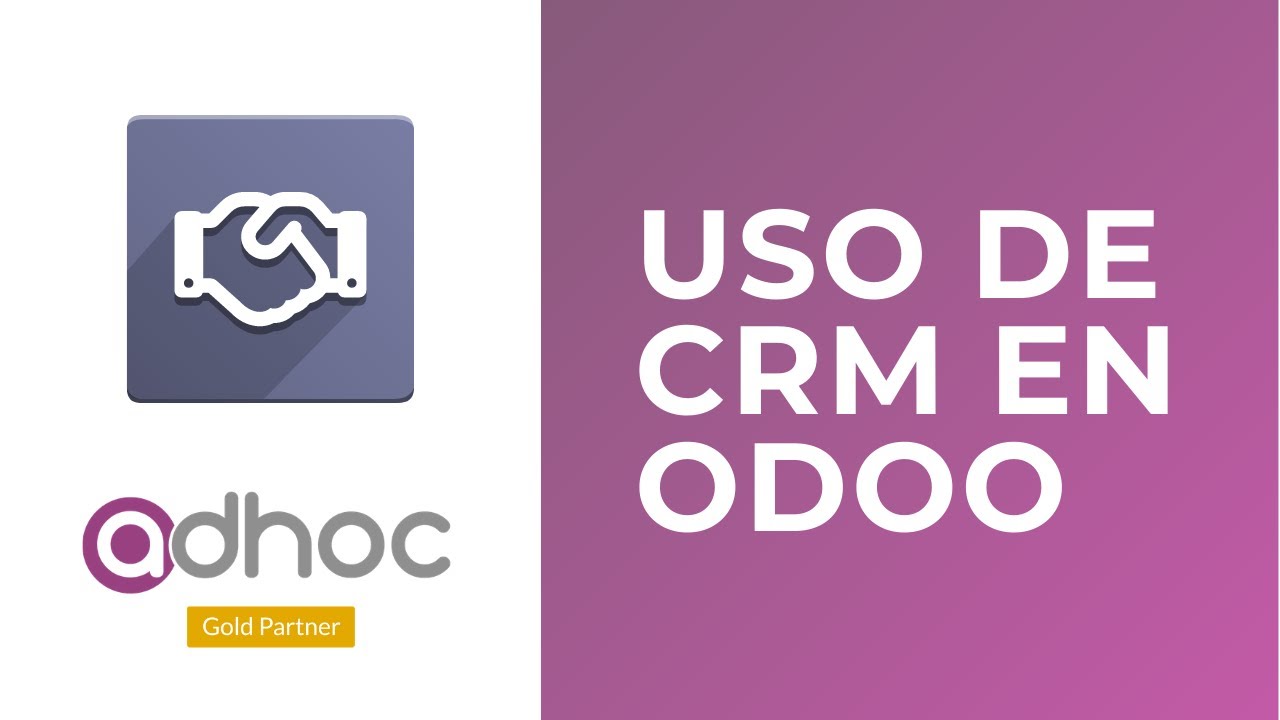 Uso de CRM en Odoo