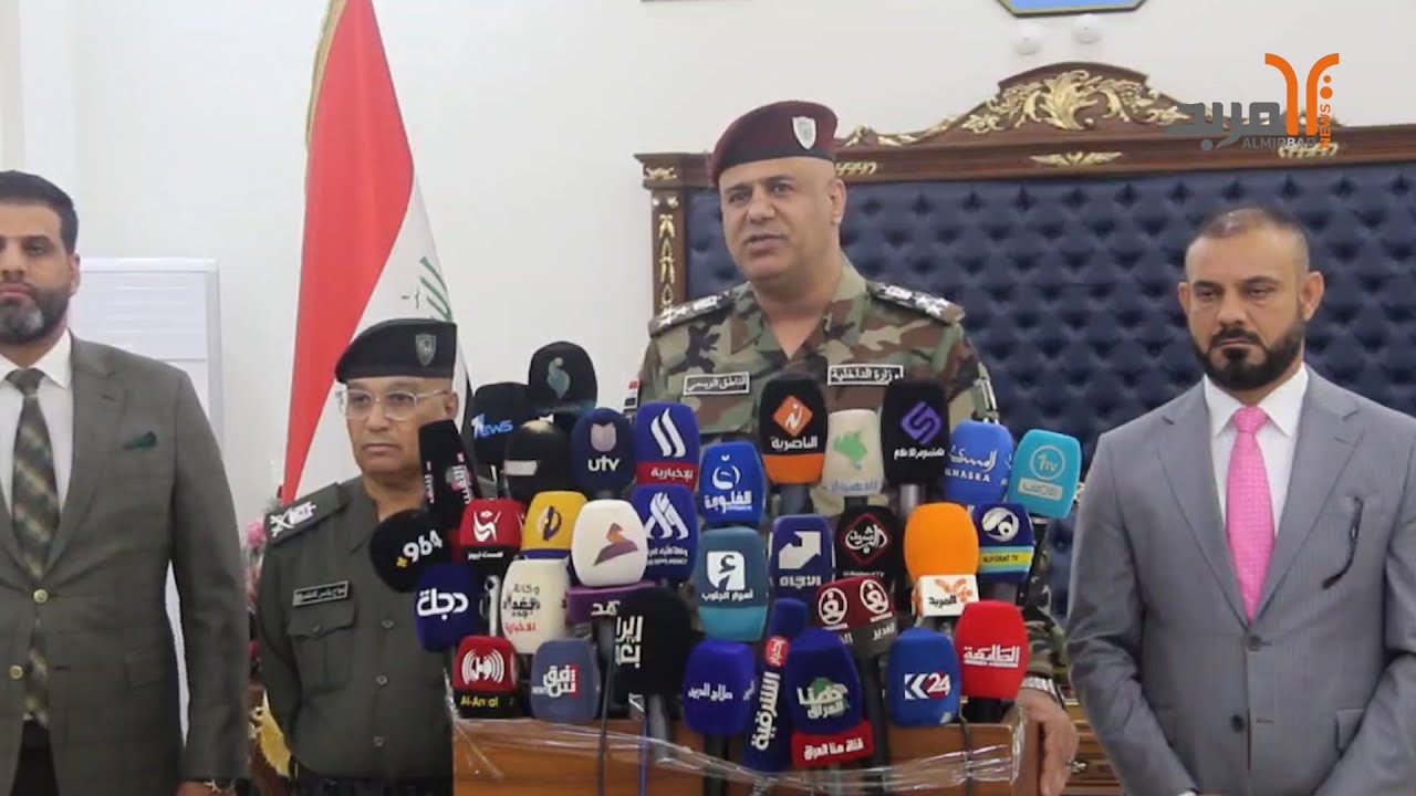 الناطق باسم وزارة الداخلية خلال مؤتمر مشترك بقيادة شرطة ذي قار: لم نعـ ،ـتقل أحد بسبب التظاهر