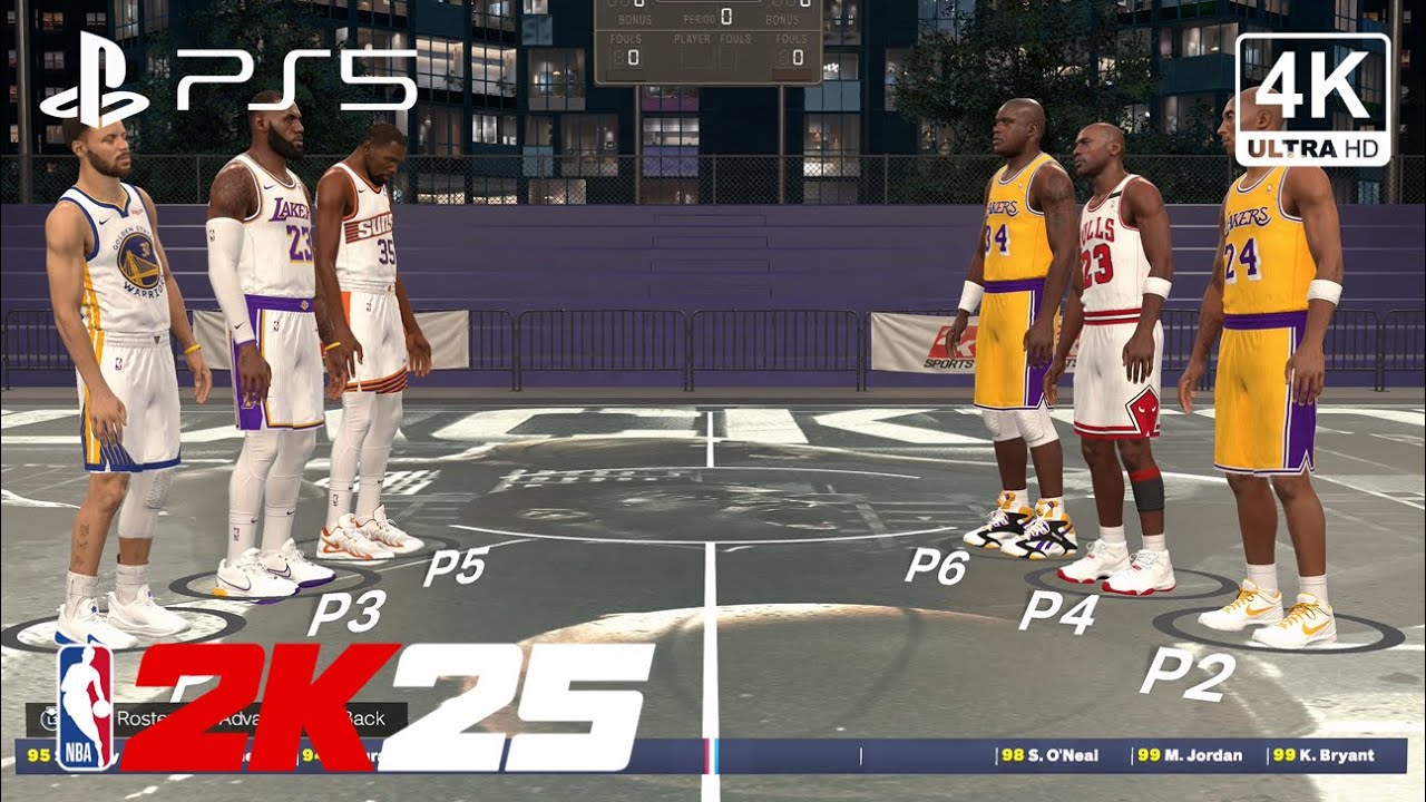 BLACKTOP | Curry, LeBron & KD 3v3 Kobe, Jordan & Shaq