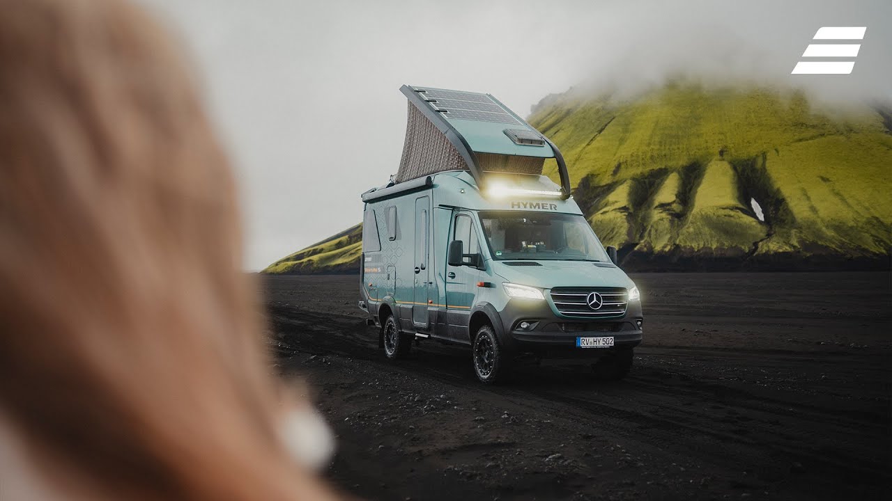 Experience Iceland like never before &ndash; with the HYMER Venture S 🌍✨