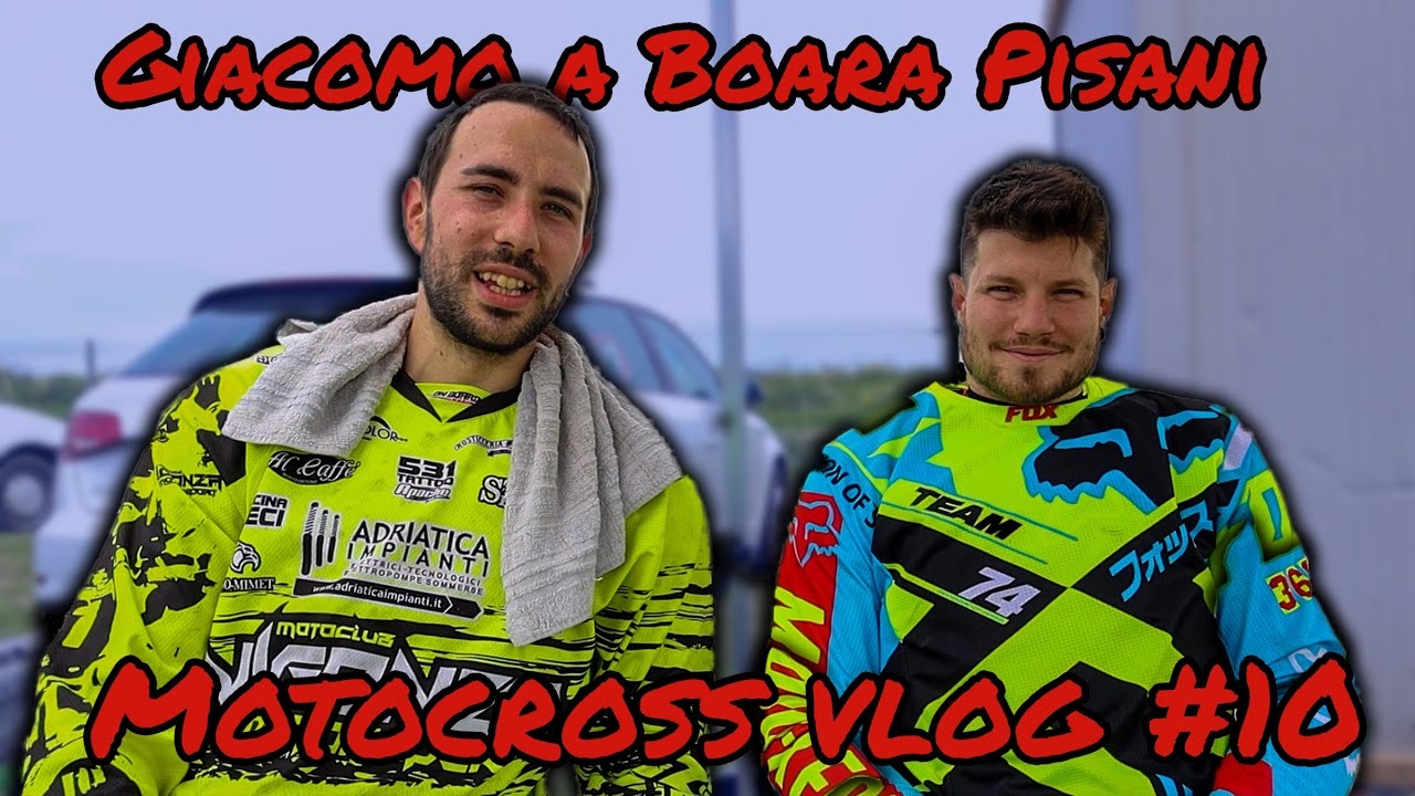 Porto Giacomo a conoscere la pista di Boara Pisani (Ca' Bianca)! Motocross Vlog #10