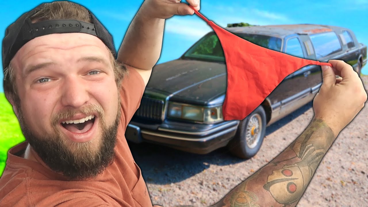 i spent 24 hours in this disgusting clapped out limo
