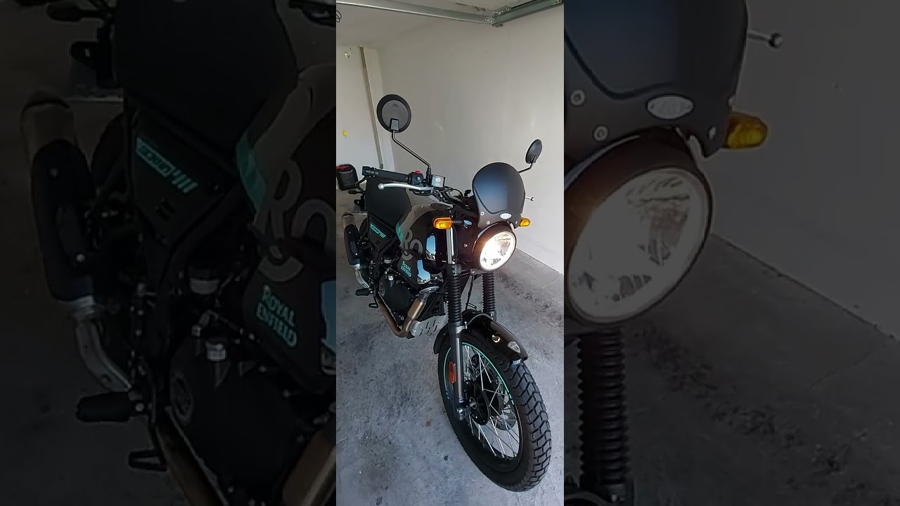Royal Enfield Scram 411 - Givi Windscreen / Windshield ALB 100