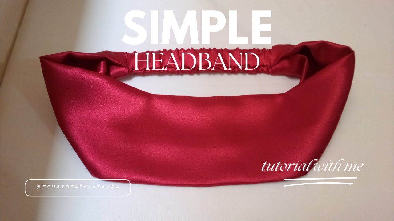 DIY Satin Headbands - How to Make Satin Headbands at Home
